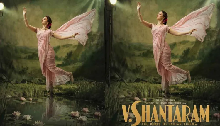 V Shantaram Biopic,Tamannaah Bhatia as 'Jayshree' in V. Shantaram movie