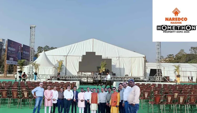 ‘Homethon Property Expo 2025’ grand inauguration in Nashik today