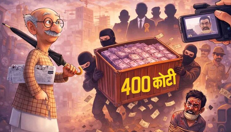400 Crore Container Theft,400 crore container, banned notes and the silent conspiracy of the system?