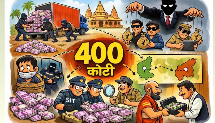 Hawala Racket News,A huge scam of Rs 400 crores in fake notes!
