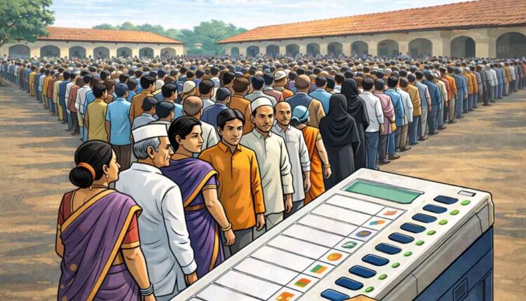 Nashik Municipal Corporation Election: 56.67 percent voter turnout,