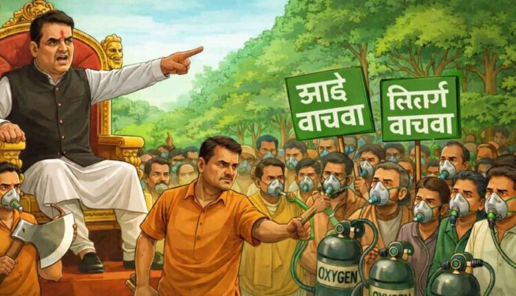 Save Tapovan KumbhMela Development,Tapovan: A land of meditation or an arena for the bulldozers of power?