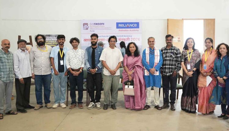 Nashik Art Workshop,Spontaneous response to State Level Plein Watercolor Workshop in Nashik