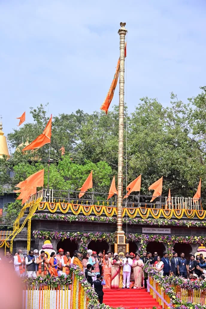 Nashik Simhastha Kumbh Mela Begins President Droupadi Murmu Hoists Religious Flag